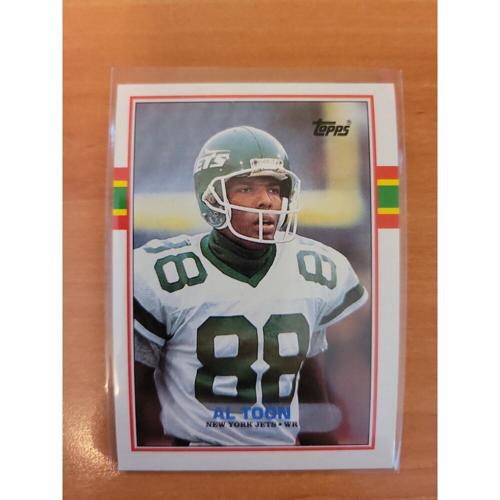 Al Toon 1989 Topps #225 - New York Jets - NFL - Fresh pull